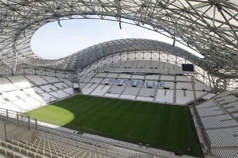 In this photo taken on Friday, Oct. 17, 2014, a view of the renovated Velodrome stadium, in Marseille, southern France. Marseille is one of the 10 playing venues of the Euro 2016 in France. Photo: Claude Paris / Associated Press