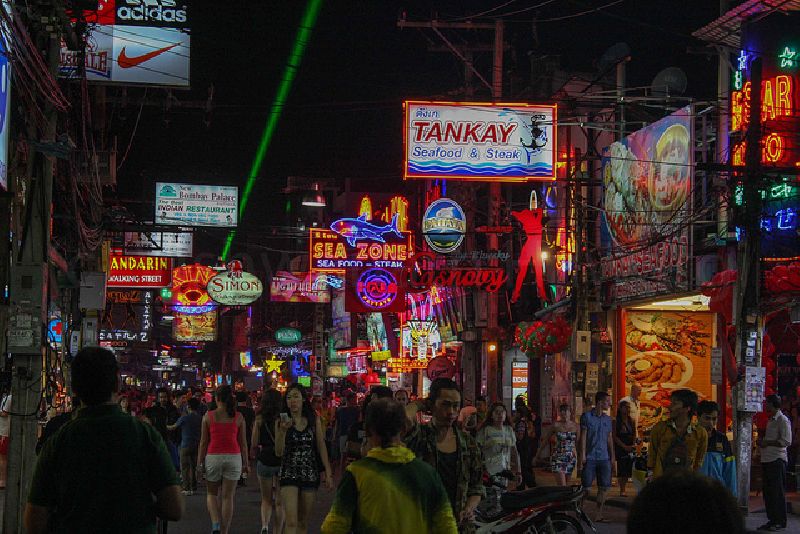 Pattaya's Walking Street in a 2013 photo. Photo: Vishwanath Hawargi / Flickr