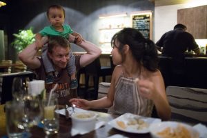 A photo of Andrew MacGregor Marshall, his wife Noppawan Bunluesilp and their son Charlie in a May 2014 photo posted to Facebook. Photo: Andrew MacGregor Marshall / Facebook