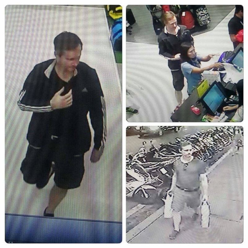 Security camera images released Dec. 20 by Pattaya police.