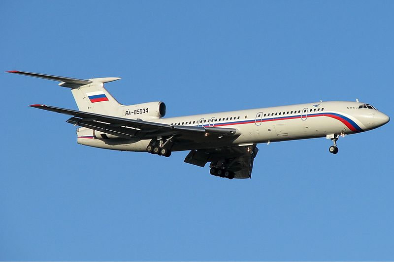 File photo of a Russian Air Force Tupolev Tu-154M. Photo: Kirill Naumenko