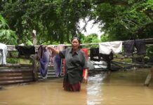 Heavy Rains Leave Nakhon Sawan Underwater (Video)