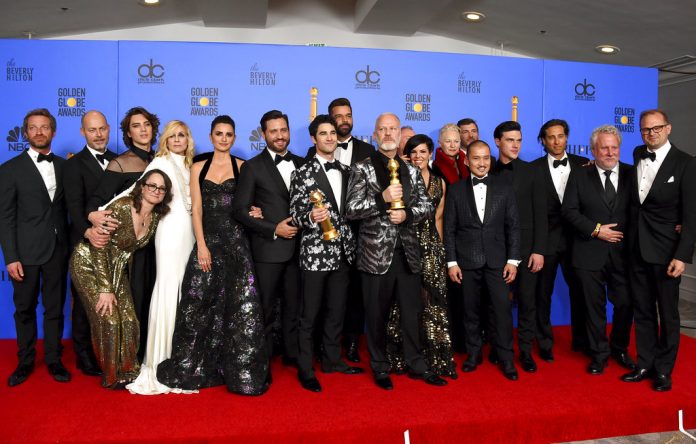 The cast and crew of