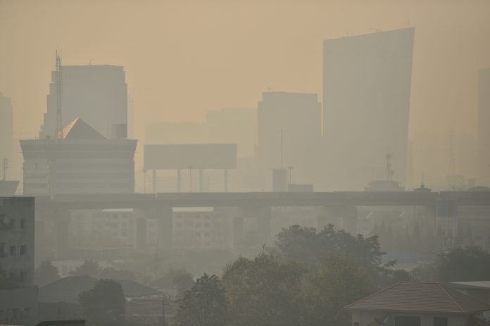 Smog over Bangkok Jan. 15. Smog over Bangkok Jan. 15.
