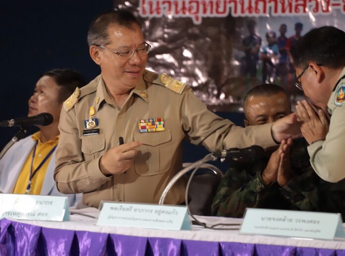 A file photo of former Chiang Rai governor Narongsak Osotthanakorn