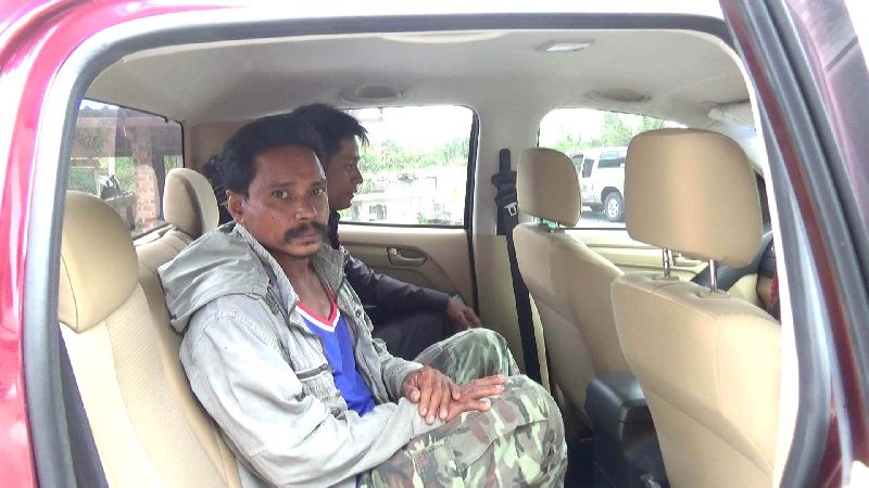 Prasin Nunkaew, 41, was arrested on 9 July 2014 charged with raping his stepdaughter. Today, he was beaten to death by other inmates in Trang Remand Prison.<br />