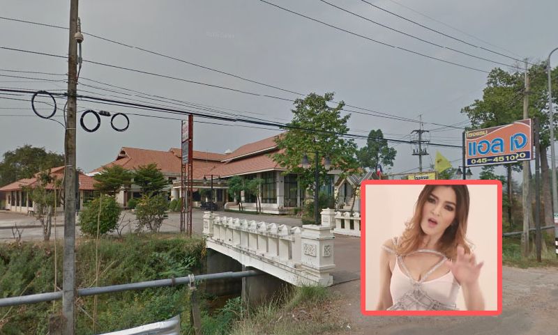 The LJ the Emerald Hotel in northeastern Thailand accuses country singer 'Kandy Rakkaen' of damaging its 'five-star' reputation by saying it has ghost problems.
