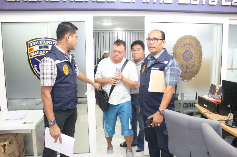 After entering the kingdom earlier this year as Leon Christiansen, a man police now say is actually Jesper Hansen was arrested Tuesday by immigration police in Pattaya.