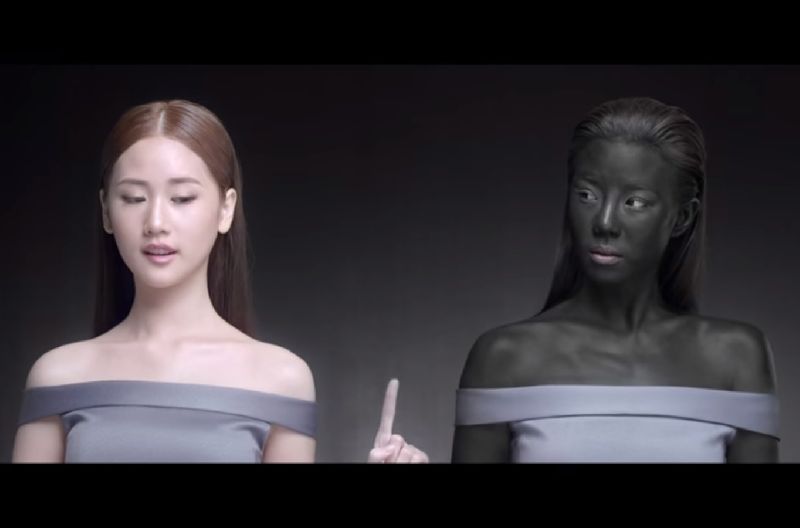 A screenshot from the commercial for “Snowz” whitening product. / Youtube