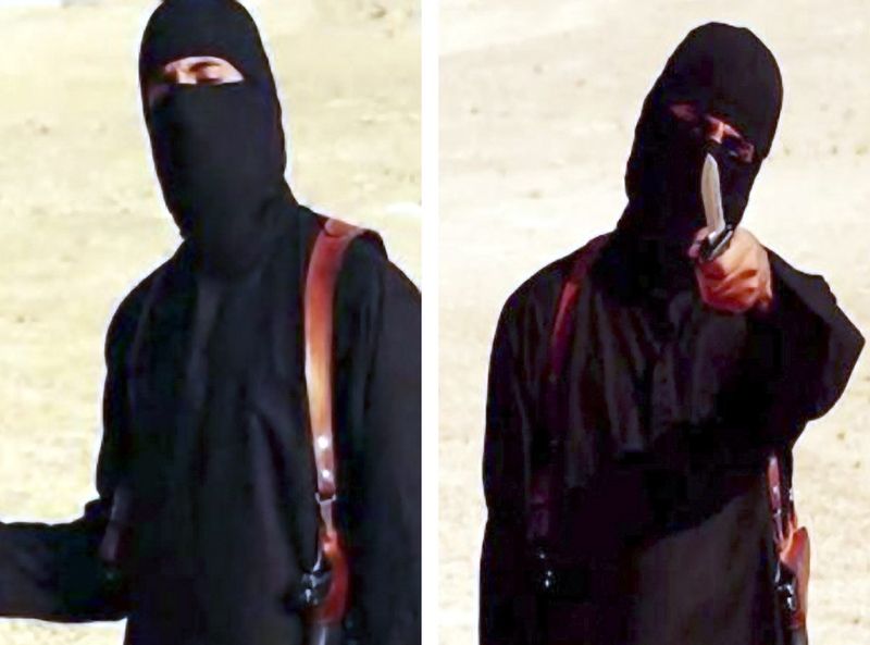 Islamic State militant in a video later identified as British national Mohammed Emwazi.