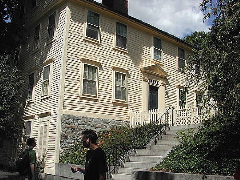 A home in Providence, Rhode Island, described in a story by writer H.P. Lovecraft 'The Shunned House' and frequented by his fans. Photo: James Spurrier / Flickr