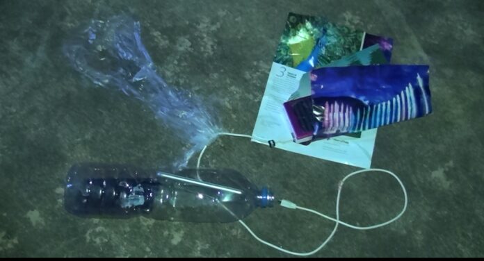 The suspicious device discovered Thursday evening at Bangkok’s Suvarnabhumi Airport.