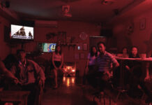Mysterious Charm of Karaoke Bars Captured in Photos Saturday