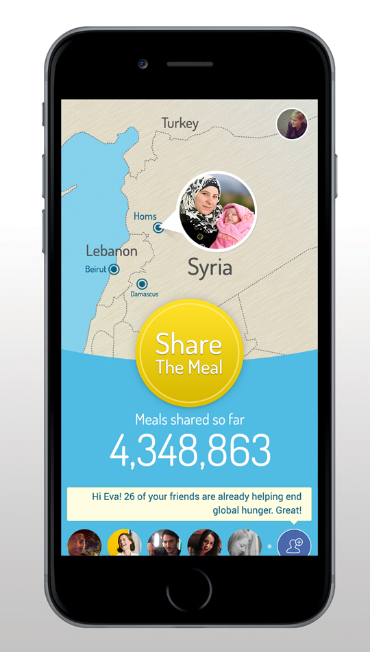 Share the Meal app