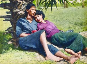 Poonpan Rangkuan and Rewadee Sriwilai in a scene from ‘Santi-Vina.’ Photo: Thai Film Archive / Courtesy