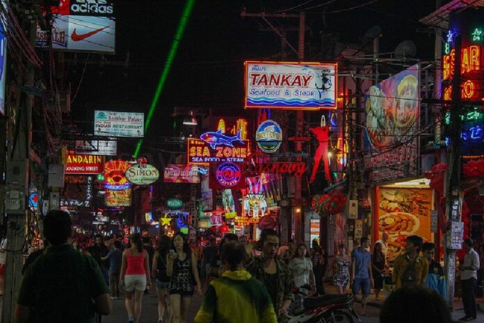 Pattaya's Walking Street in a 2013 photo. Photo: Vishwanath Hawargi / Flickr