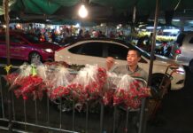 City Answers Revolt by Flower Sellers by Occupation of Pak Khlong Talad