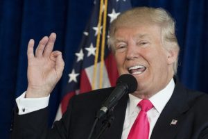 Republican presidential candidate Donald Trump speaks during a news conference at Trump National Doral, Wednesday, July 27, 2016, in Doral, Florida. Photo: Evan Vucci