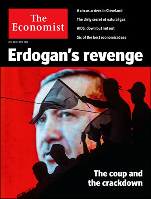 Cover photo for the July 23, 2016, edition of The Economist 