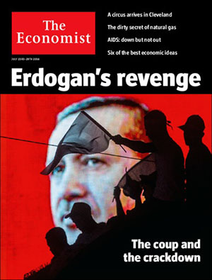 Cover photo for the July 23, 2016, edition of The Economist