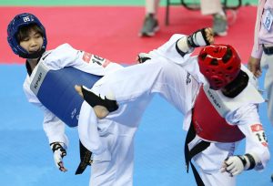 Panipak Wongpattanakit, at left, in a file photo from November 2014 at the Incheon Asian Games in South Korea. Photo: Tennis Panipak Wongpattanakit / Facebook