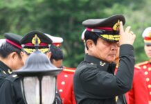 In Pressed Uniform, Prayuth Confirms He Will Indeed Vote ‘Yes’ For Charter