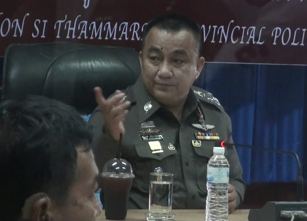 Deputy police chief Sriwarah Rangsipramkul