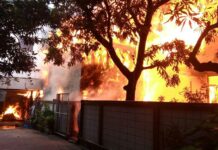 Foreign Couple Injured in Suan Phlu by Home Fire