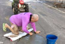 Civic-Minded German Fills Holes in Roads – and Hearts – of Buriram