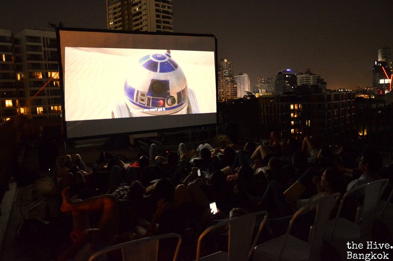 ‘Star Wars Episode IV: A New Hope’ screened in February. Photo: The Bangkok Open Air Cinema / Facebook