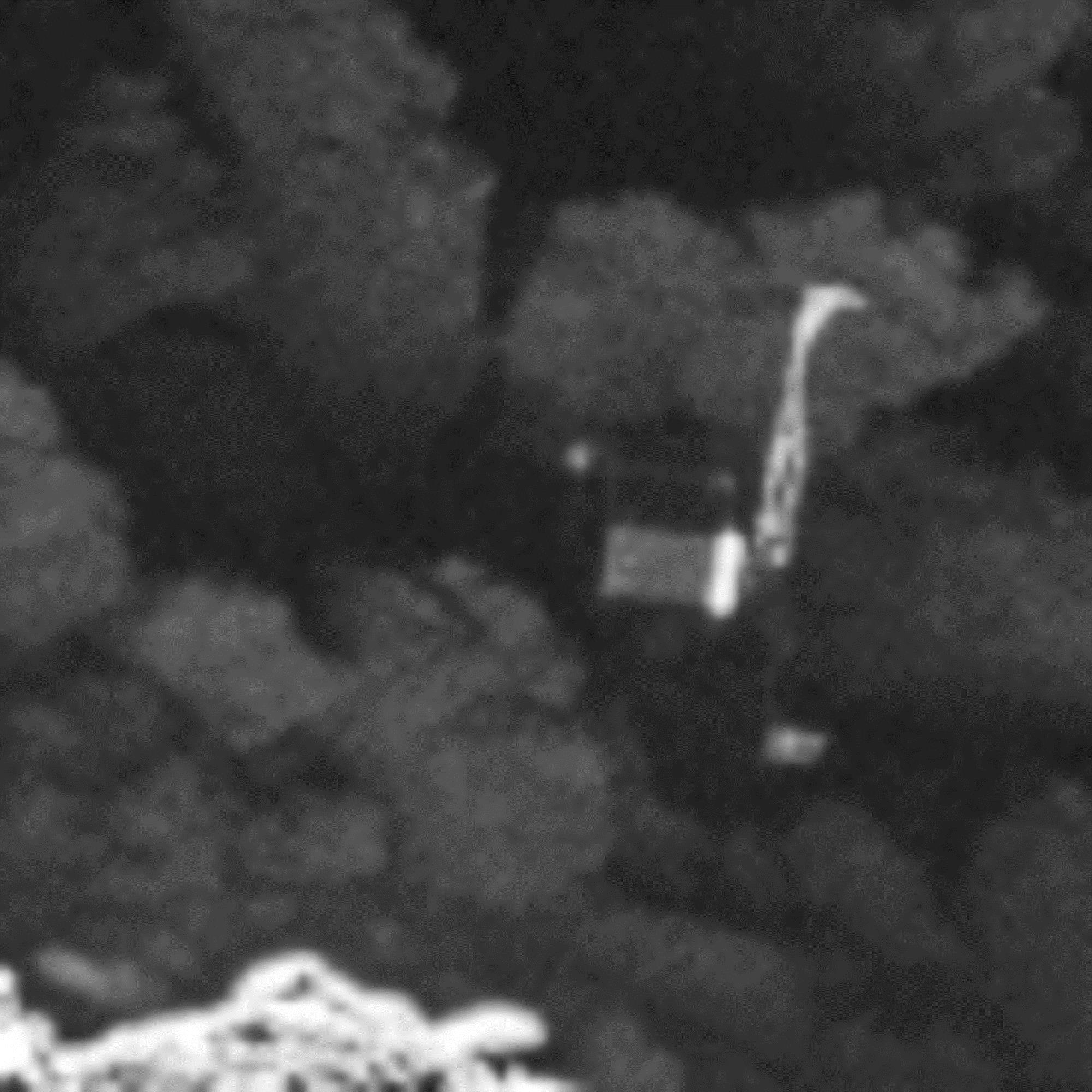 Comet lander Philae can be seen in this photo taken Friday by Rosetta's OSIRIS narrow-angle camera from a distance of 2.7 kilomters of the Comet 67P/Churyumov/Gerasimenko. Image: European Space Agency