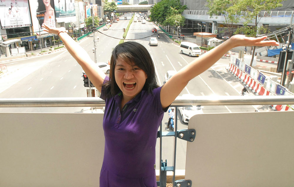 Pronthip 'Kolf' Mankong poses Sept. 6 in Bangkok.