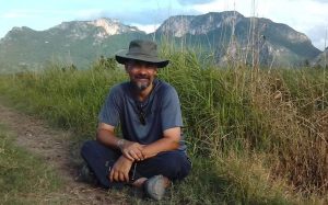 Ghosh, a dedicated conservationist, at the Khao Sam Roi Yot National Park in Prachuap Khiri Khan province. Photo: Nirmal Ghosh / Courtesy