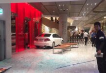Car Drives into EmQuartier’s Hi-So Food Court