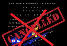One-Man Band ‘My Empty Phantom’ Cancels Show