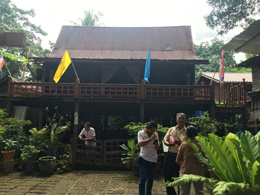 One of 13 residences whose owners had agreed to leave, this century-old building was spared from demolition under a compromise reached Saturday morning.