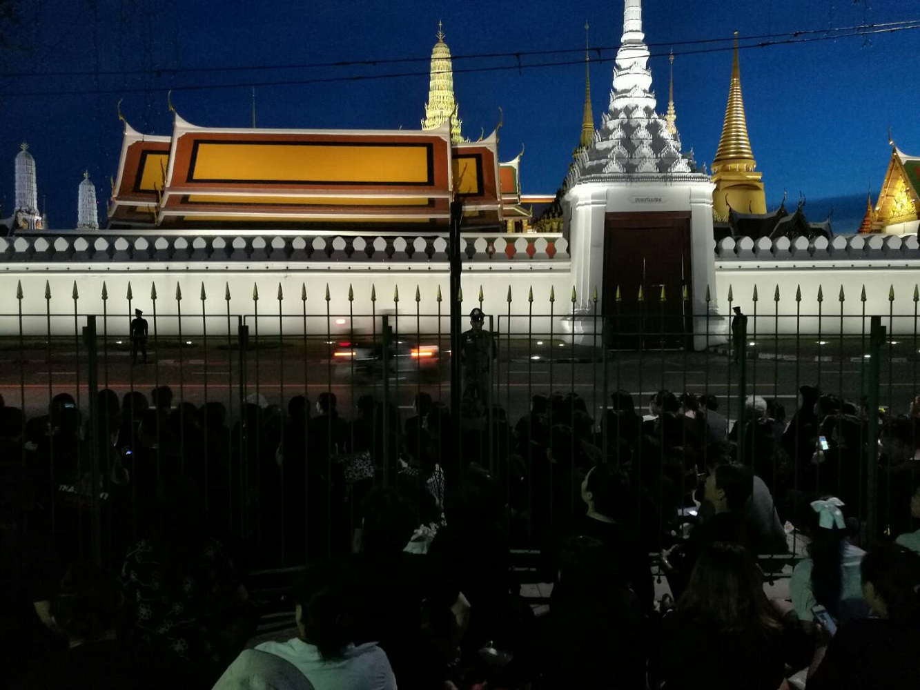 View toward Wat Phra Kaew inside the grounds of the Grand Palace in Bangkok on Thursday.