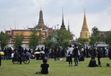 Black Friday: Crowds Throng Palace For Final Glimpse of King (Photos)