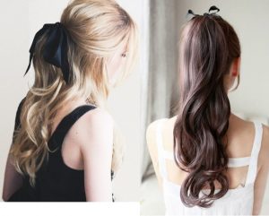 Wearing a black ribbon in your hair can also be another option for expressing condolences, says spicee.net, another popular fashion blog.