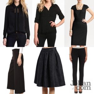 Examples from "How to Dress in Black Politely and Respectfully," an article on the popular beauty website Jeban.com on how to appropriately dress during this mourning period 