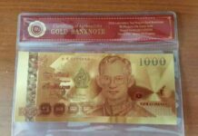 Mourners Warned of Fake Golden Banknotes