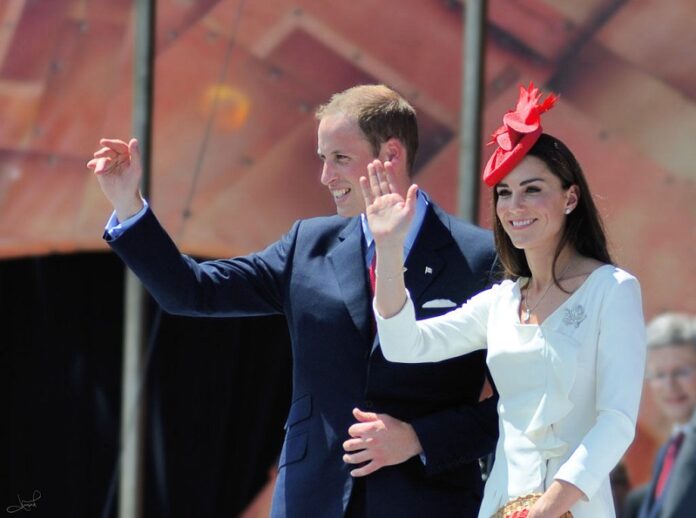 Prince William waves with he Duchess of Cambridge in England in 2011. Photo: tsaiproject / Flickr