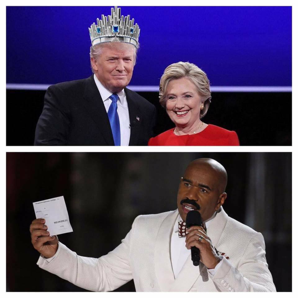 Someone resurrected the time Steve Harvey infamously announced the wrong Miss Universe in 2015. Photo: Varinthorn Aussaneevuttikorn / Facebook 