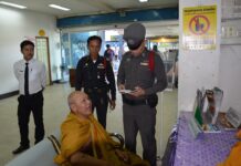 Drunk Monk Disrobed For Public Tantrum