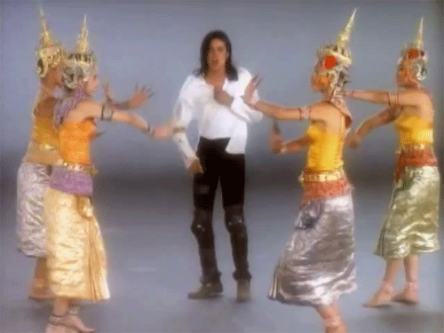 Snippet from Michael Jackson's 'Black or White' music video.