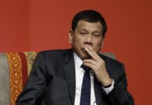 Philippines Eyes Greater Regulation of Islamic Schools Philippines' President Rodrigo Duterte attends a meeting between business leaders and heads of states of the Asia Pacific Economic Cooperation, APEC in 2016 during their annual forum in Lima, Peru. Photo: Martin Mejia / Associated Press