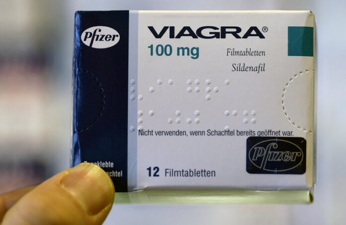 A package of Viagra is pictured in 2008 IN Hamburg, Germany. Photo: Fabian Bimmer / Associated Press