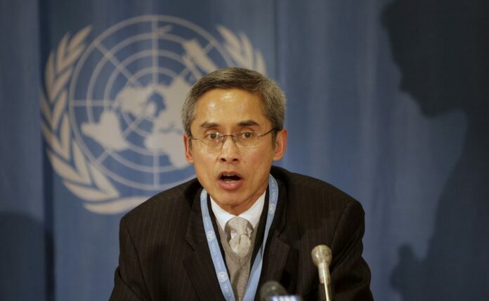 Vitit Muntarbhorn, a Chulalongkorn University law professor, was appointed in September by the U.N. Human Rights Council to be the first independent expert on protection against violence and discrimination based on sexual orientation and gender identity. Photo: Associated Press