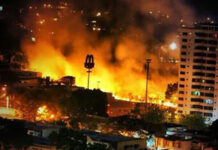 Nation Pundit Mistakes Burning Venezuela for U.S. Election Protests