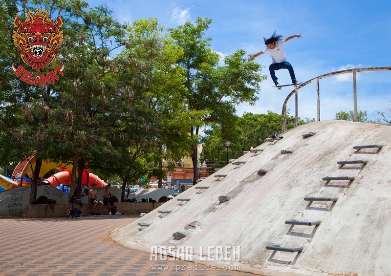 Preduce team skater Absar Lebeh. Photo: Janchai Montrelerdrasme